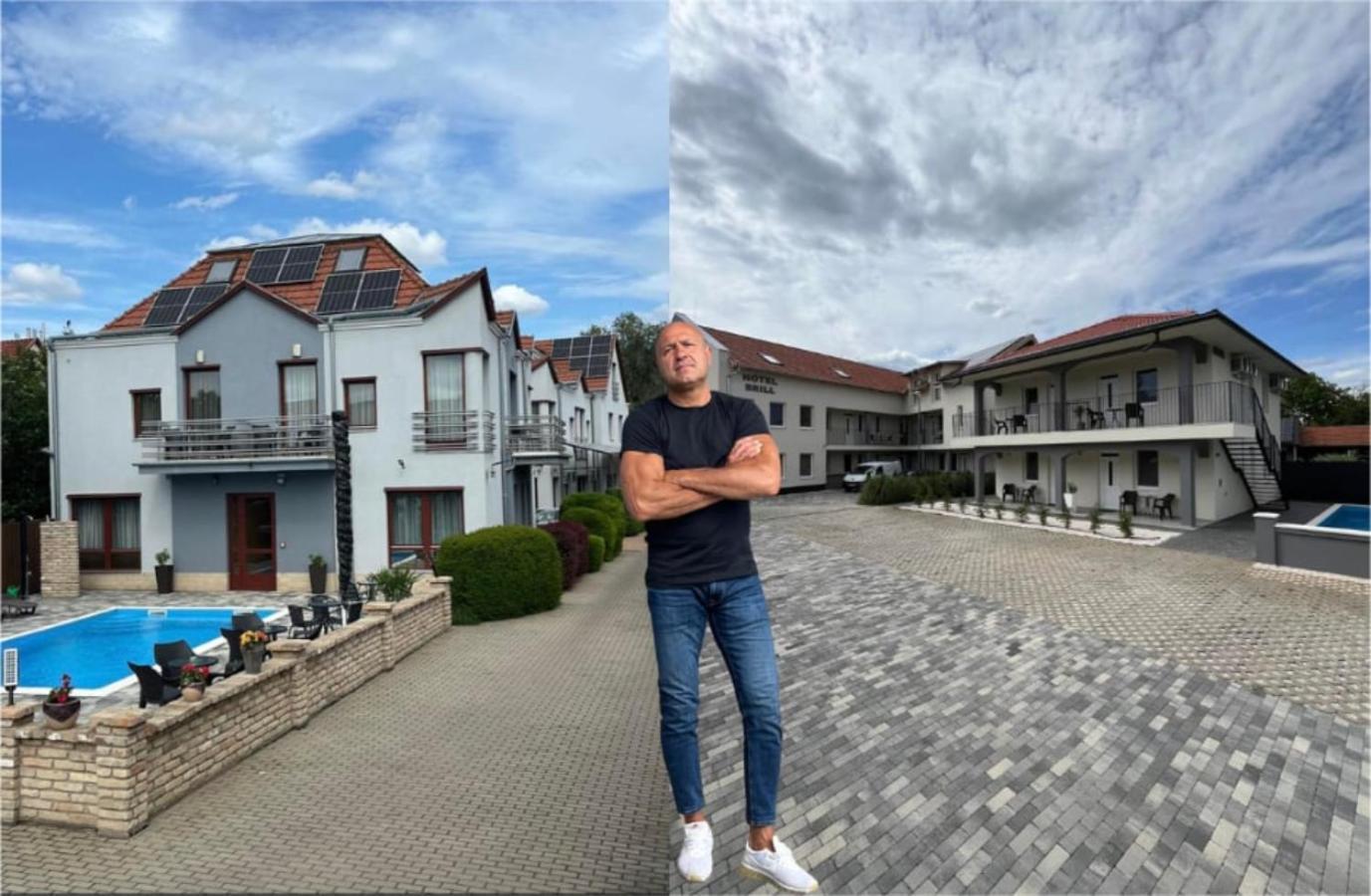 Brill Hotel Bekescsaba Buitenkant foto